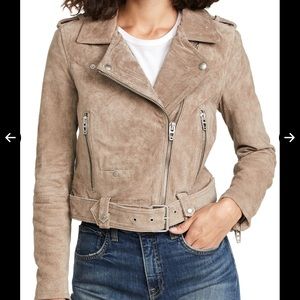 Blank NYC - Sand Stoner Moto Jacket